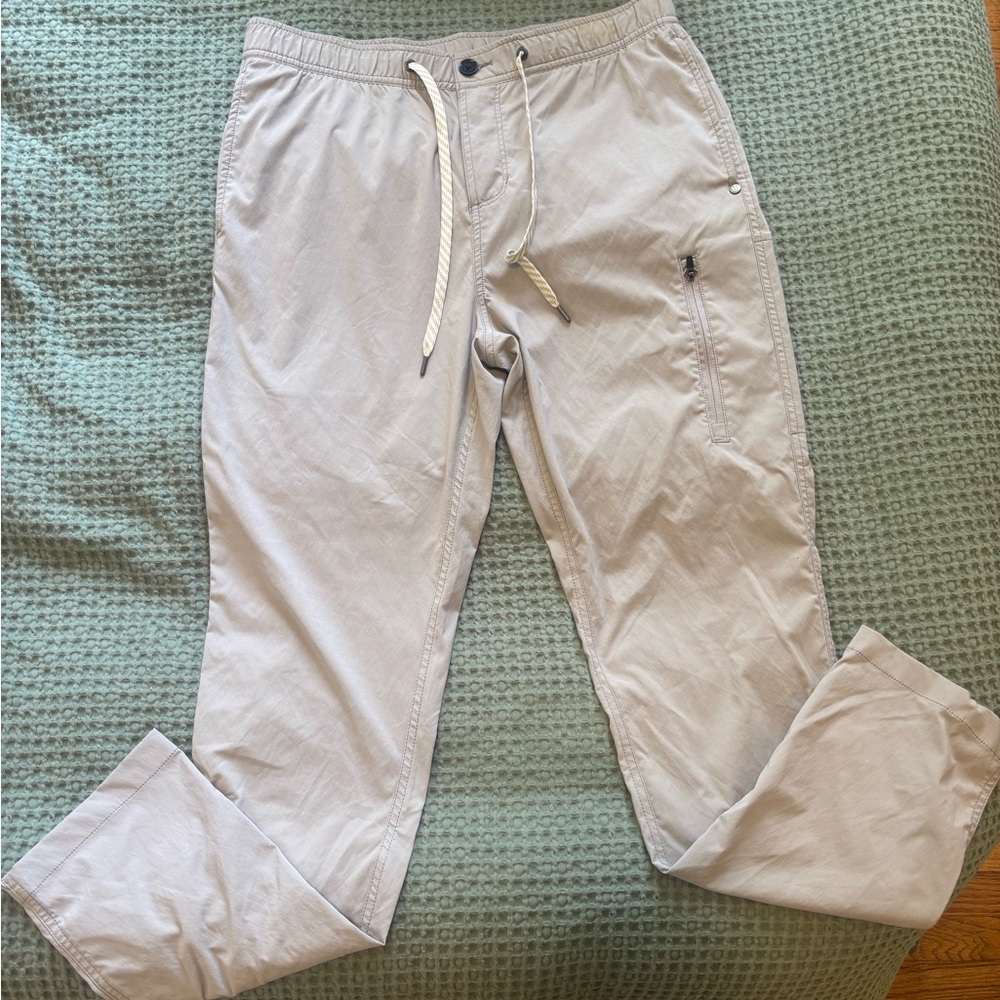Vuori Men's Technical Climbing Pant Cream Colored